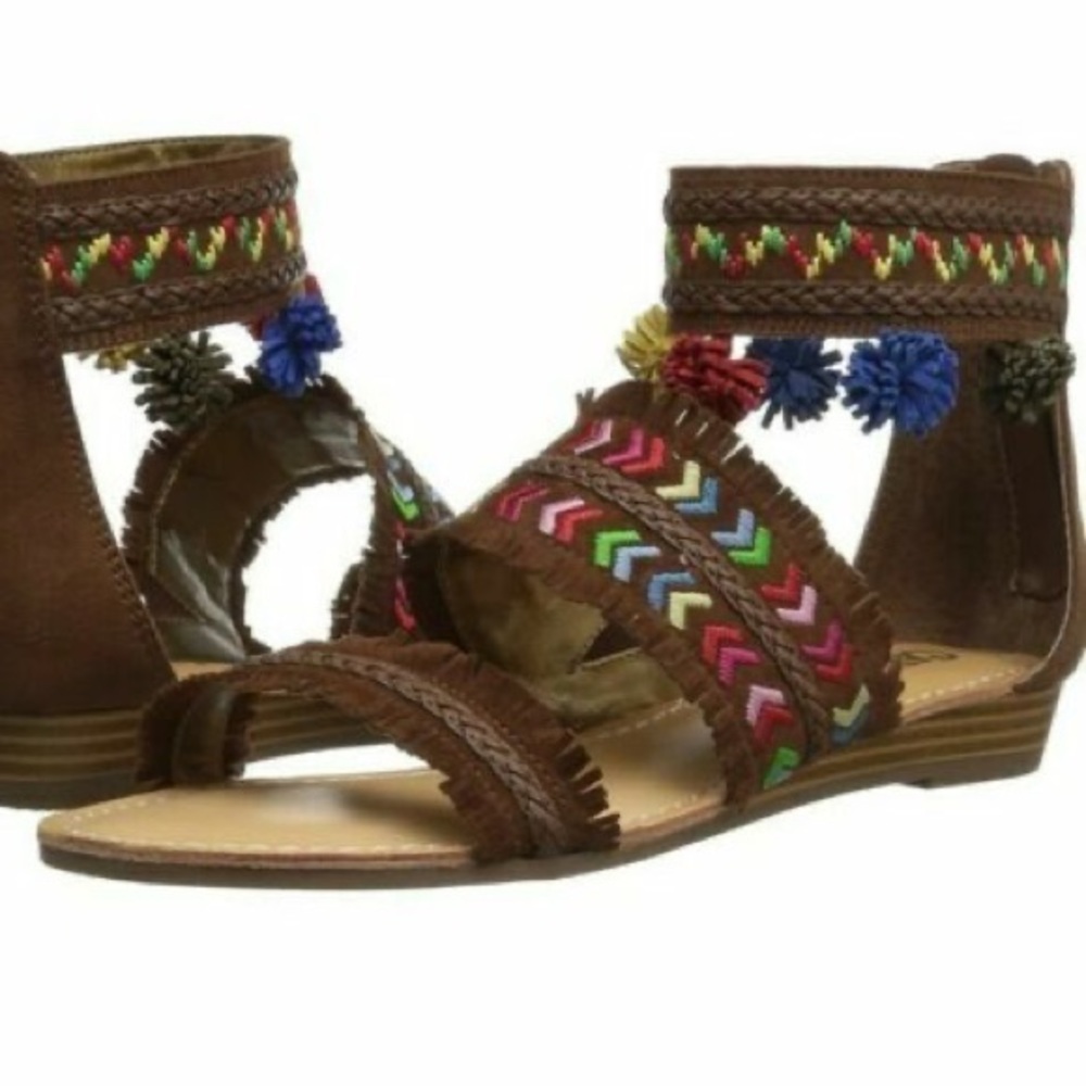 Carlos Santana gladiator sandals Size 6
